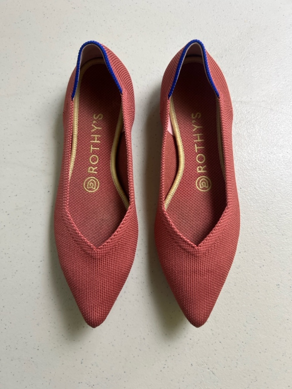 Rothy's The Point In Copper Women's Size 7 Rare Retired Color